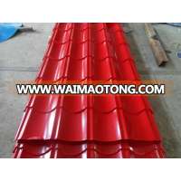 Color Prepainted Corrugated Galvanized / Galvalume Steel Sheet Metal